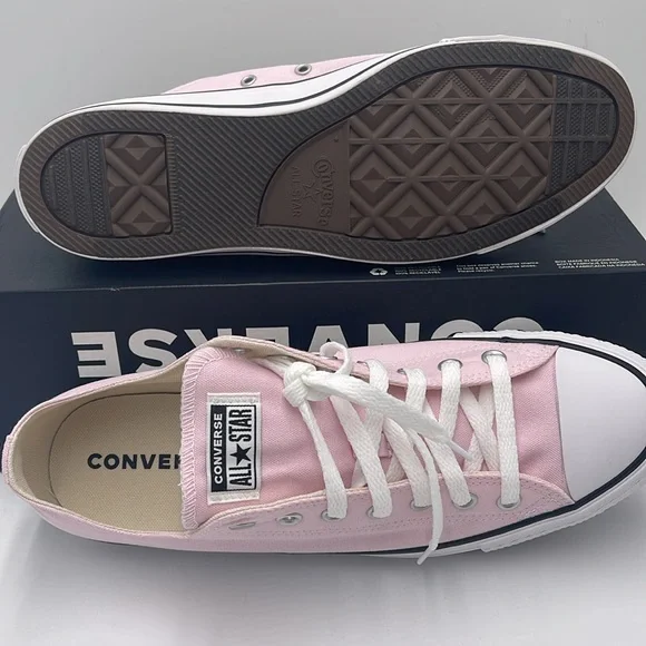 Converse Men’s A08628F
CTAS OX
PINK FOAM Pink Canvas Sneakers - Picture 3 of 16